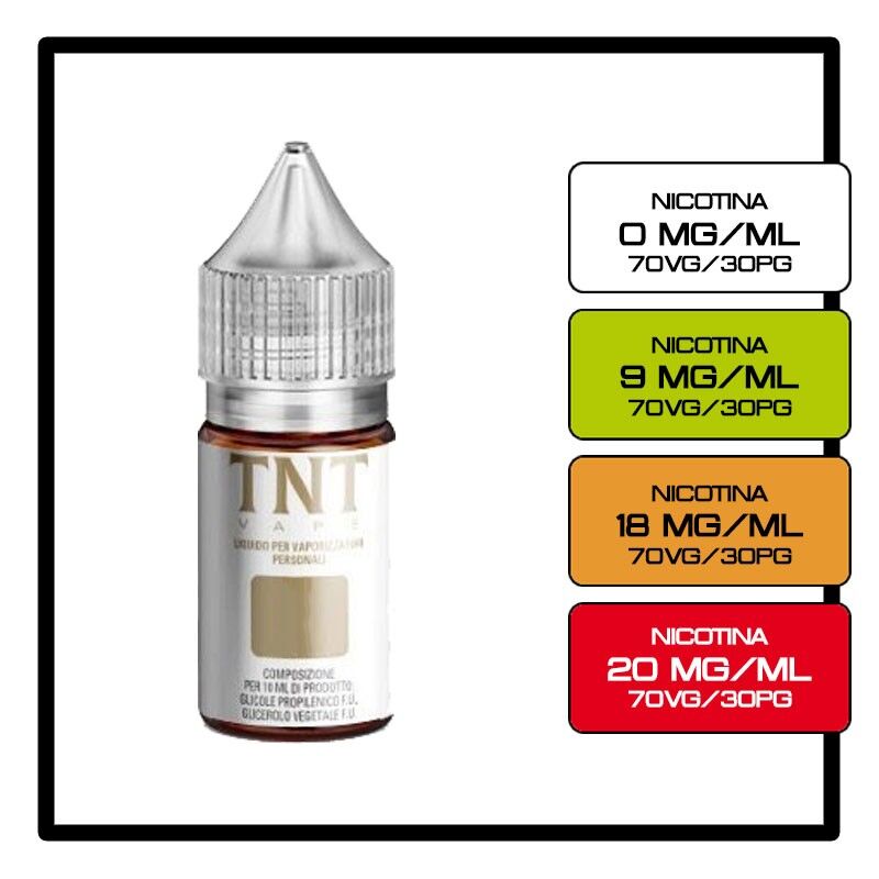 Tnt Vape Base Neutra 10ml 70/30 Basetta Nicotina
