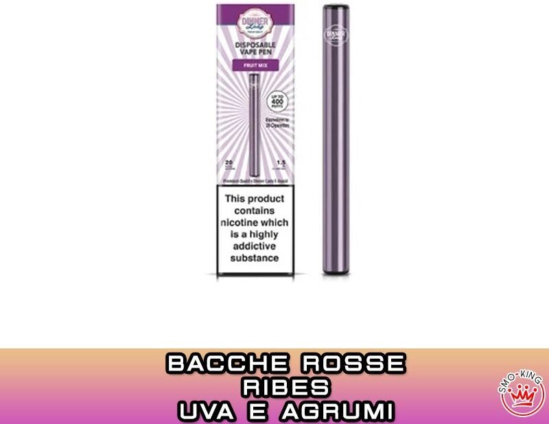 dinner lady fruit mix vape pen sigaretta usa e getta 400 puff