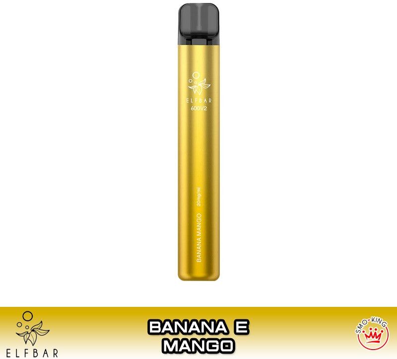 Elfbar 600V2 BANANA MANGO Sigaretta Usa e Getta