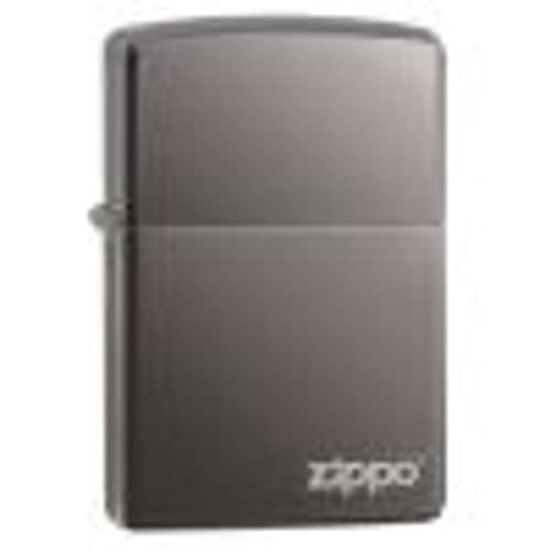 Zippo Aansteker 60001213 Black Ice w Logo benzineaansteker, 1 x 3,5 x 5,5 cm