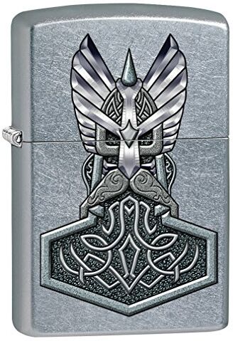 Zippo stormtändare 60002489 HMMER OF THOR Street Chrome  Collection 2017 -