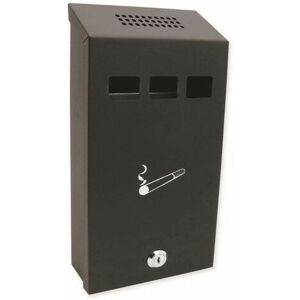 CIG1BK Cigarette Bin Black - Sterling