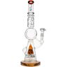 Olofly 18" Tsunami Sprinkler Donut Perc Water Pipe