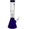 Olofly 12" Mansion Tree Perc Water Pipe by Diamond Glass