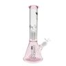Olofly 12" Mansion Tree Perc Water Pipe by Diamond Glass