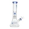 Olofly 11" Clear Mansion Matrix Showerhead Beaker Bong by Diamond Glass