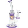 Olofly 8" Honeycomb Perc Dab Rig by Diamond Glass