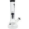 Olofly 11″ Clear Mansion Showerhead Beaker Bong by Diamond Glass