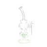 Olofly 12" Recycler With Matrix Showerhead Perc Dab Rig by Diamond Glass