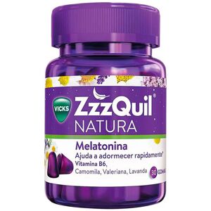 Vicks ZzzQuil Natura Sleep Gomitas de melatonina x30