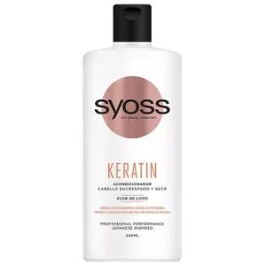 Syoss Keratin Acondicionador Cabello Encrespado Y Seco 440 ml