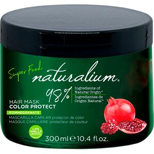 Mascarilla capilar con extracto de Granada Naturalium Superfood (300ml): Ideal para proteger y prolongar la intensidad del color