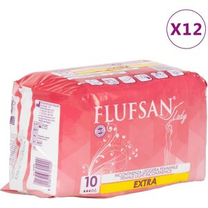 vidaXL Flufsan Compresas para la incontinencia para mujeres 120 unidades