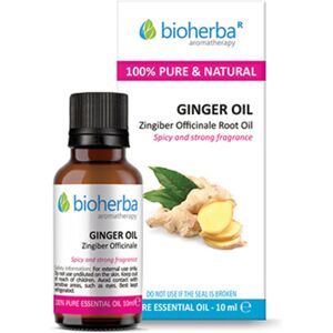 Bioherba Aceite esencial de jengibre, 10 ml