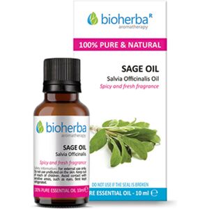 Bioherba Aceite esencial de salvia, 10 ml