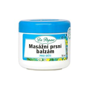 Dr. Popov Bálsamo de masaje para el pecho – para niños, 50 ml