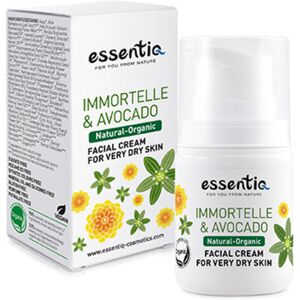 Essentiq Crema natural para pieles muy secas - esmeril y aguacate, 50 ml