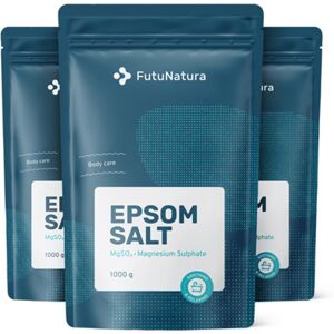 FutuNatura 3x Sal de Epsom, en total 3000 g