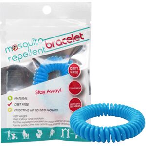 MQ Pulsera antimosquitos – azul, 1 pieza