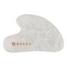 BANBU Gua Sha Cuarzo Blanco Natural 1ud