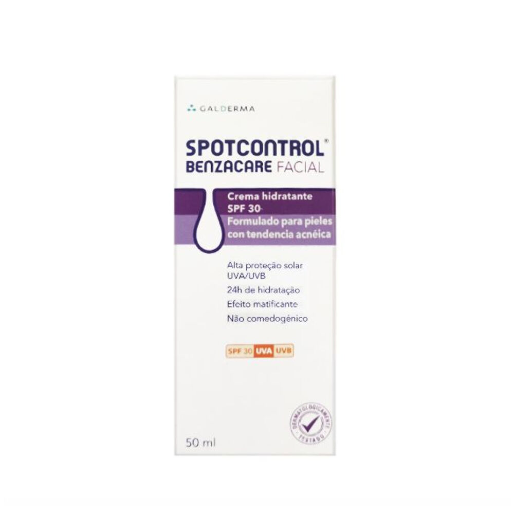 Benzacare Spotcon Crema Hidratante Diaria SPF30 50ml