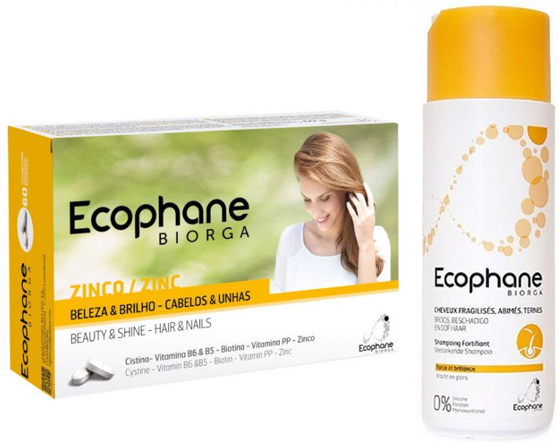 Ecophane 60 Comprimidos + Champô Fortificante 100ml