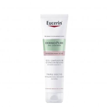 Eucerin DermoPure Oil Control Gel Limpiador Concentrado Marcas Post-Acné 150ml