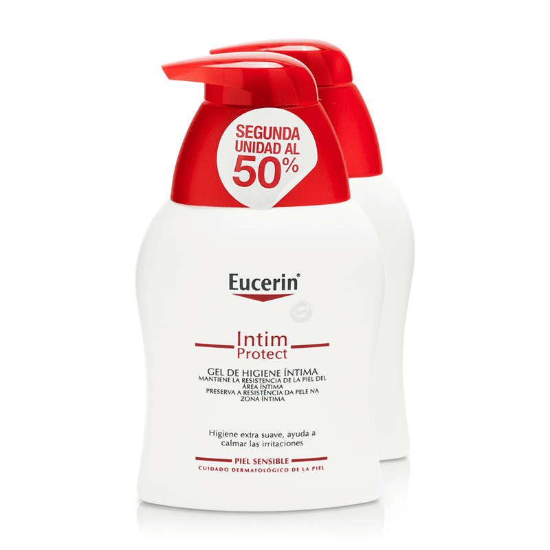 Loción limpiador Hygiene Intima Duplo de Eucerin 2 x 250 ml