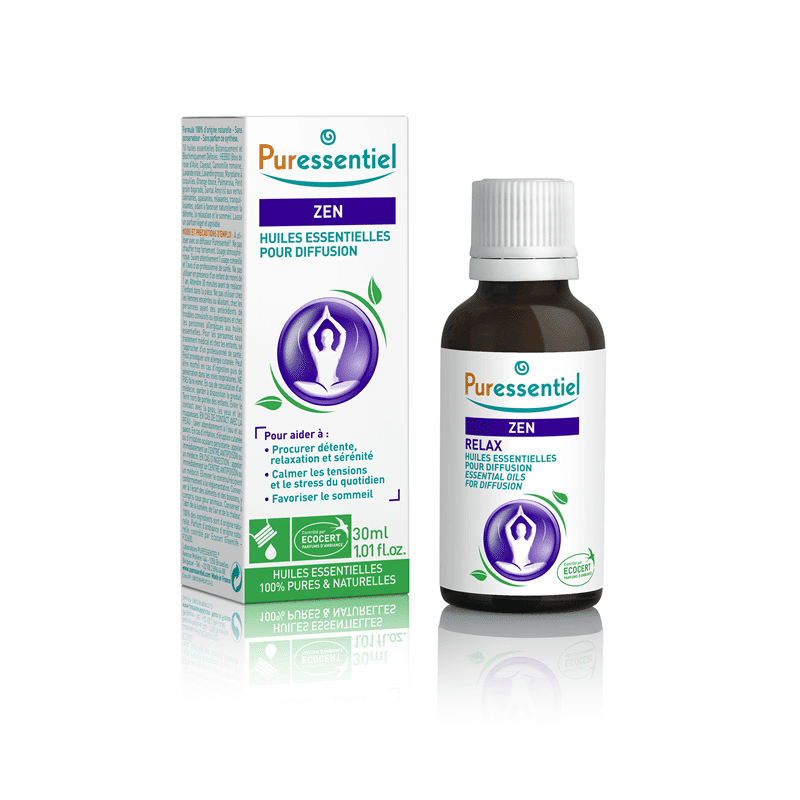 Aceite Esencial Mezcla Diffuse Zen de Puressentiel 30 ml.