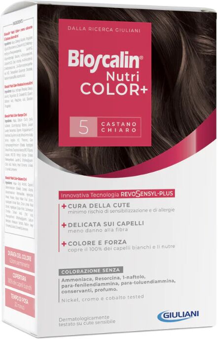 Bioscalin Nutri Color+ Tinte Color 5 Castaño Claro