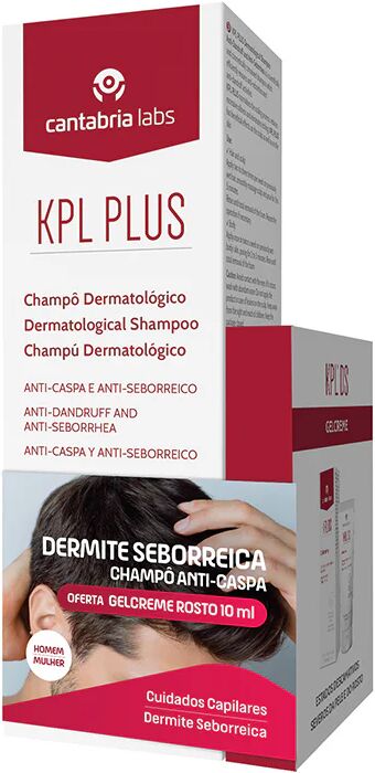 KPL Plus Champú Anticaspa 200ml + KPL DS Gel-Crema 10ml