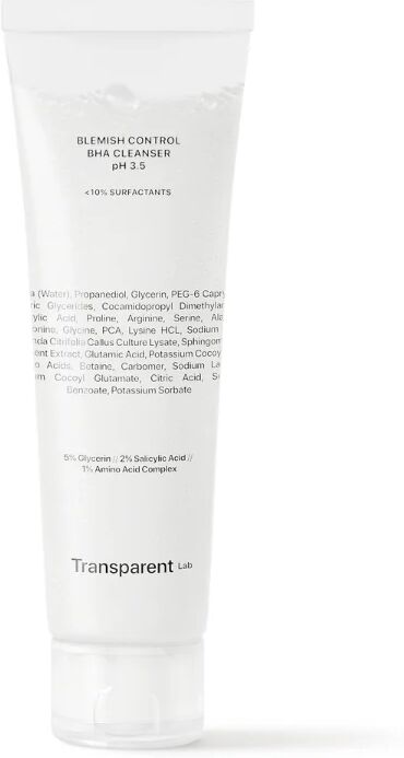 Transparent Lab Blemish Control BHA Cleanser pH 3,5 150ml