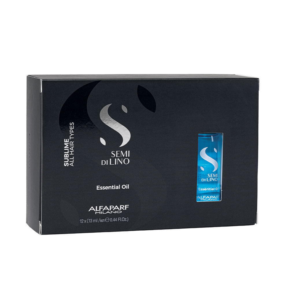 Alfaparf Milano Semi Di Lino Sublime essential oil 12x13 ml