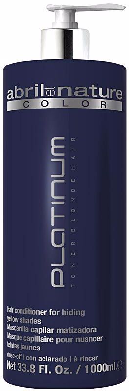 Abril Et Nature Platinum toner blonde hair 1000 ml