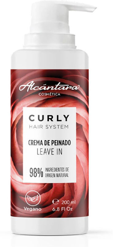 Alcantara Curly Hair System crema de peinado leave in 200 ml