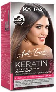 Kativa Keratin Anti-Frizz Alisado Sin Plancha Xtrem Care 30 Días