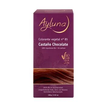 Ayluna COLORANTE VEGETAL #85 CASTAÑO CHOCOLATE 100g