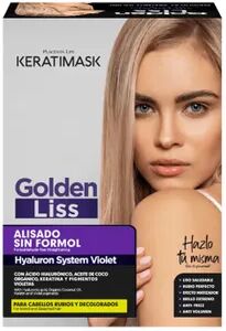 Be Natural Keratimask Alisado Golden Liss