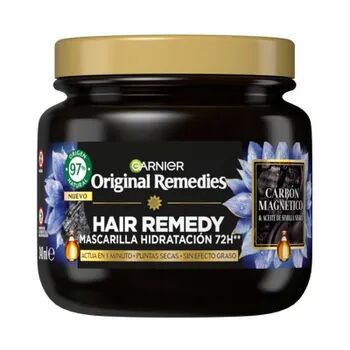 Garnier Original Remedies Hair Remedy Mascarilla Carbón Activado 340 ml