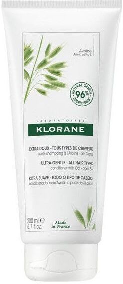 Klorane Acondicionador de uso frecuente con leche de avena 200mL