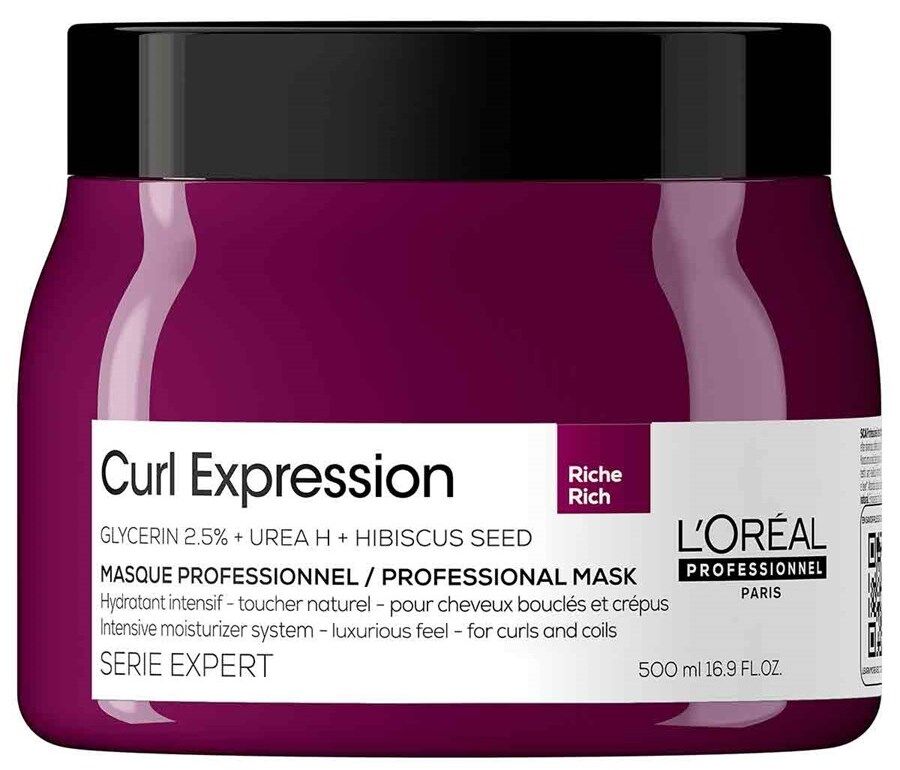 L'Oréal Professionnel Serie Expert Curl Expression Rich Hidratante Intensiva Mask 500mL