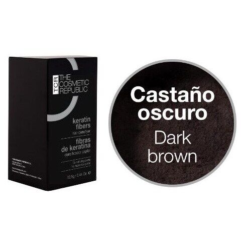 The Cosmetic Republic Keratin Fibers Densificador Capilar 12,5g Dark Brown