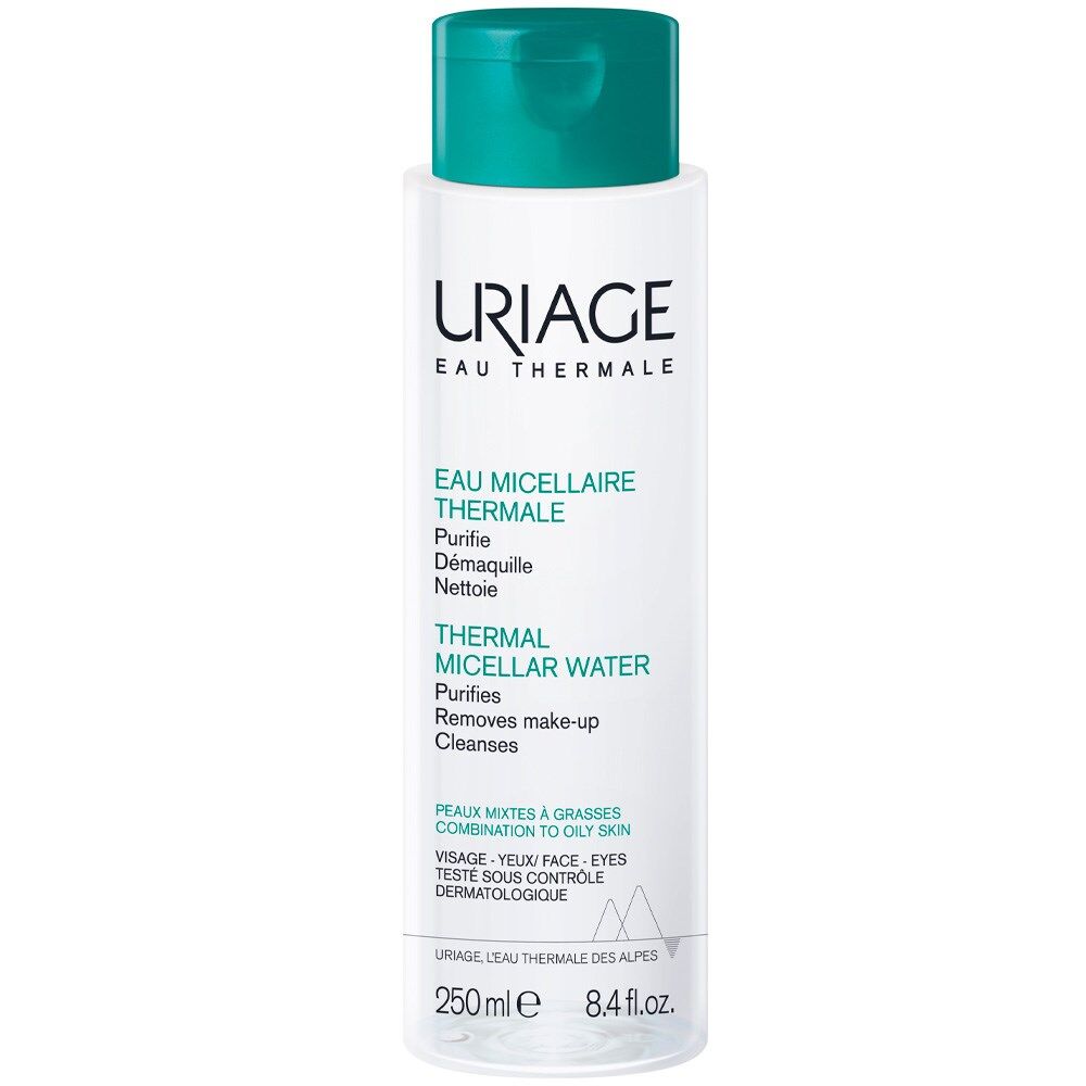 Uriage Agua micelar termal desmaquillante Pieles normales a mixtas 250mL