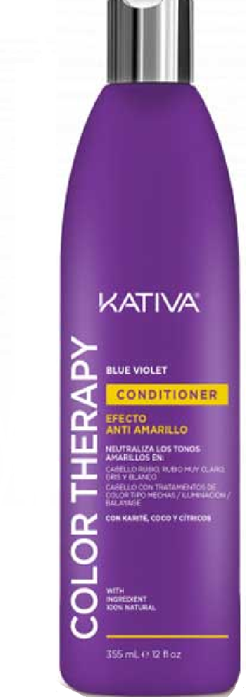 Kativa Color Therapy Acondicionador Violeta Azul 355mL