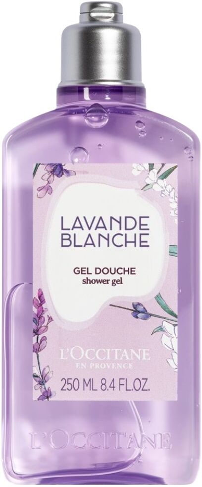 L'Occitane Blanco Lavender Gel de ducha delicadamente perfumado 250mL