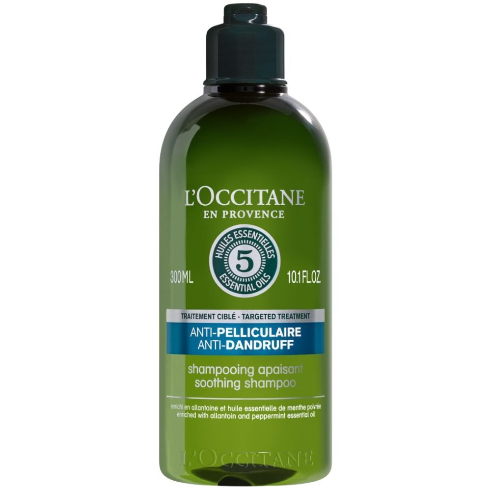 L'Occitane 5 Essential Oils Champú anticaspa calmante Tratamiento específico 300mL