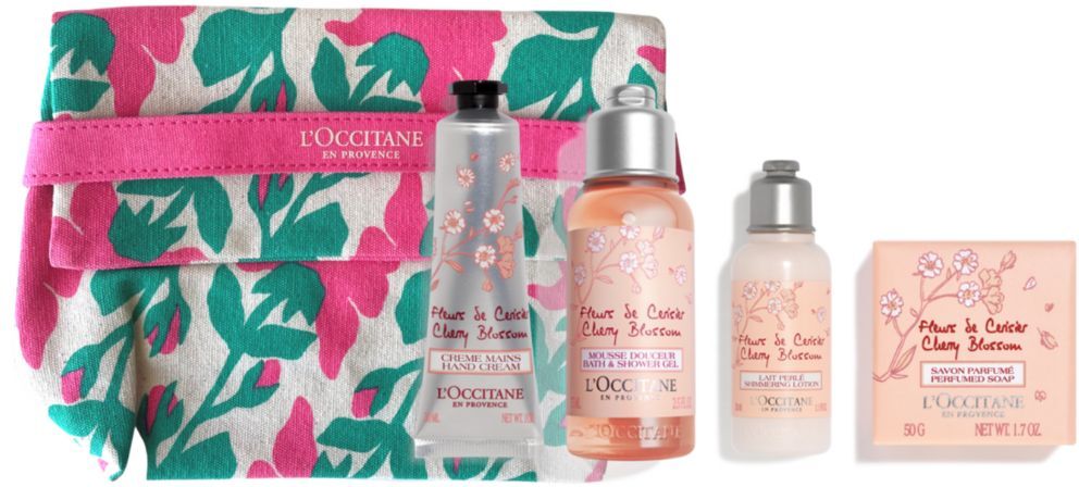 L'Occitane Cherry Blossom Gel de ducha delicadamente perfumado 1&nbsp;un.