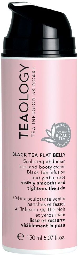 Teaology Crema para vientre plano al té negro 150mL