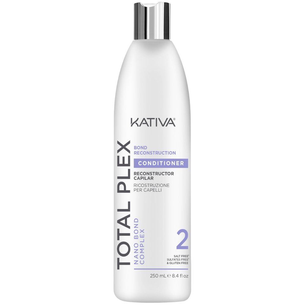 Kativa Total Plex Acondicionador de reconstrucción de enlaces N2 con Nano Bond Complex 355mL