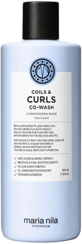 Maria Nila Coils and Curls Co-Wash Acondicionador Lavado 350mL